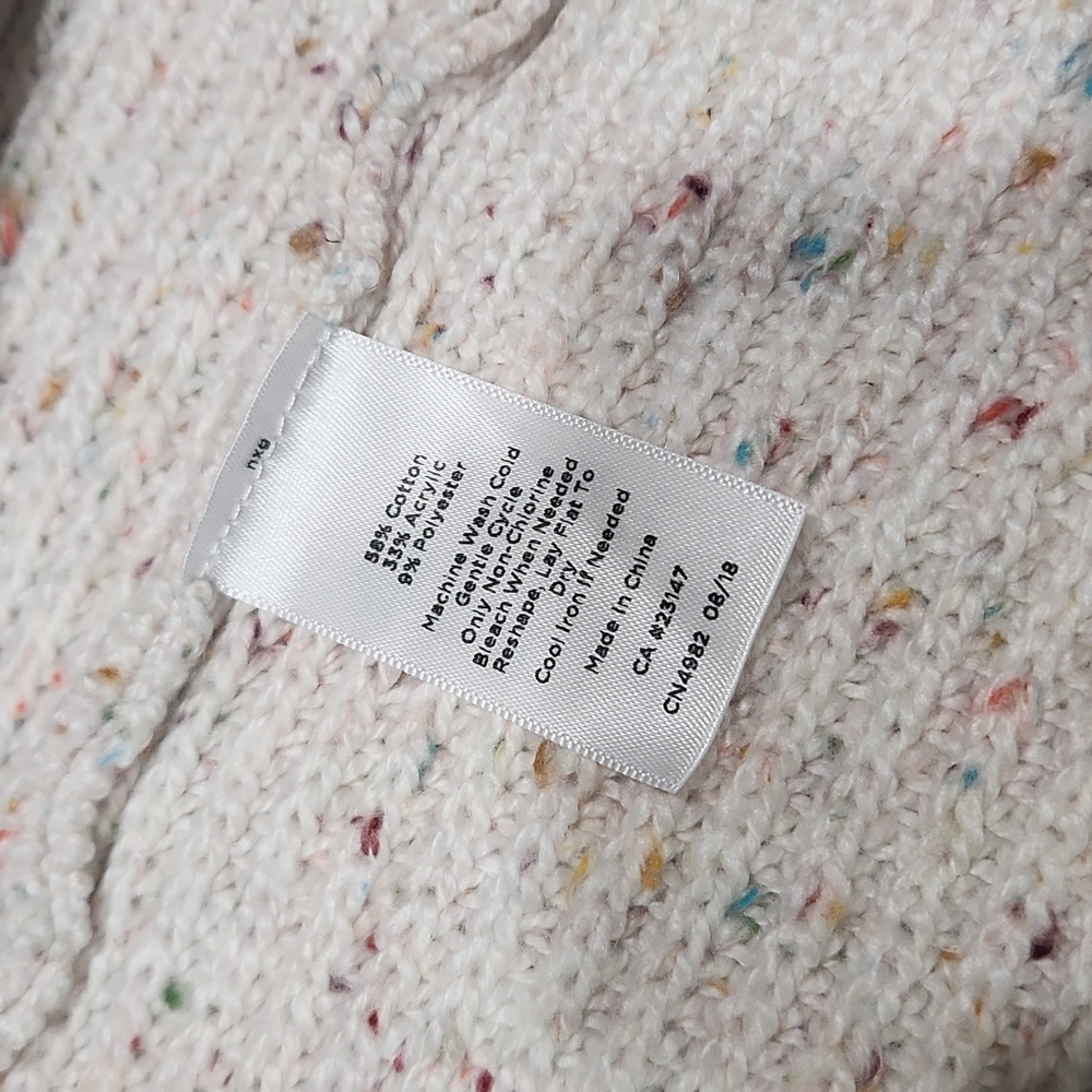 Talbots Varigated Multi Colored Long Cardigan Swe… - image 6